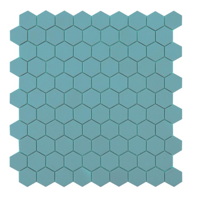 By Goof Mozaïek hexagon jade 3,5x3,5cm